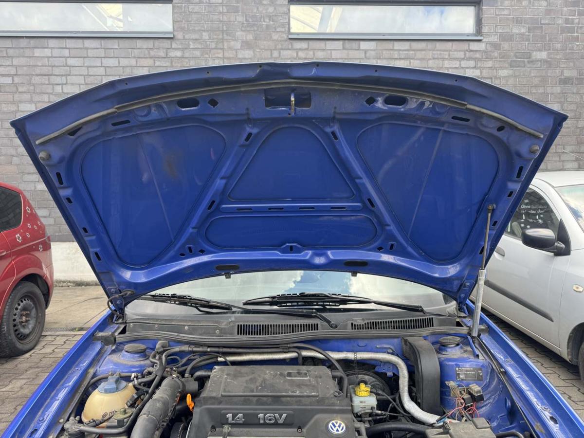 VW Golf 4 original Motorhaube LA5C Surfblau Bj.2001